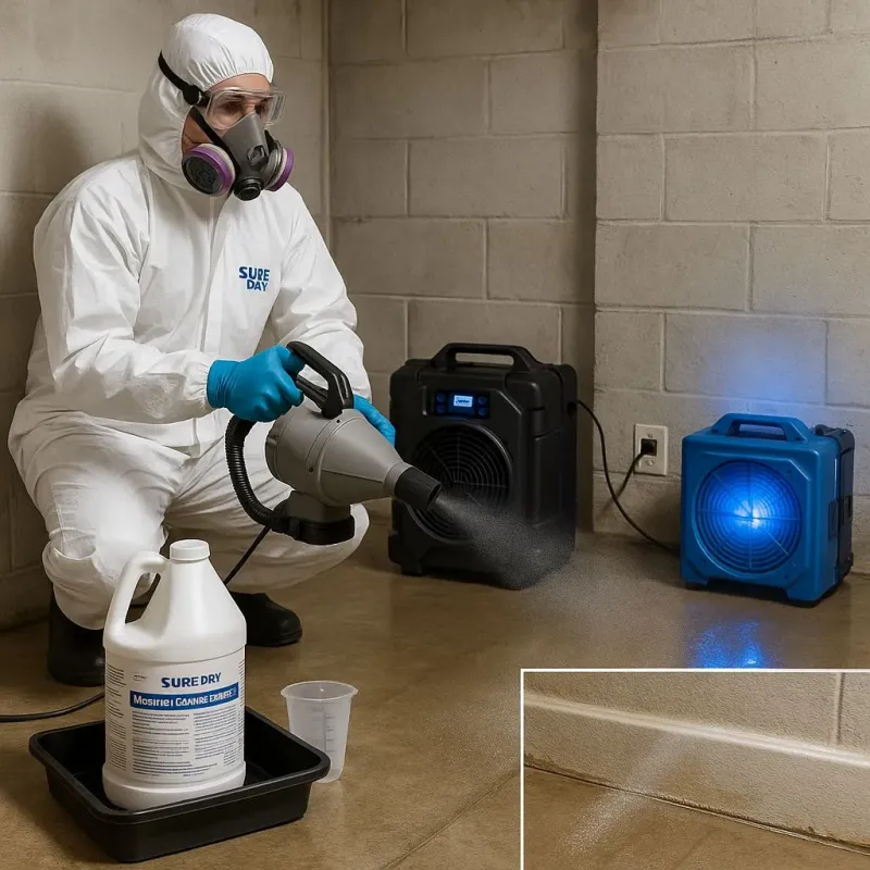 Sanitization and Odor Removal process in McCleary, WA