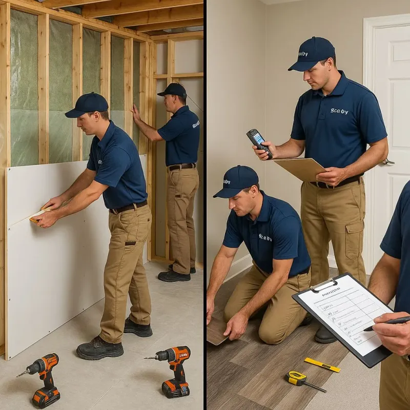 Repairs and Reconstruction process in McCleary, WA